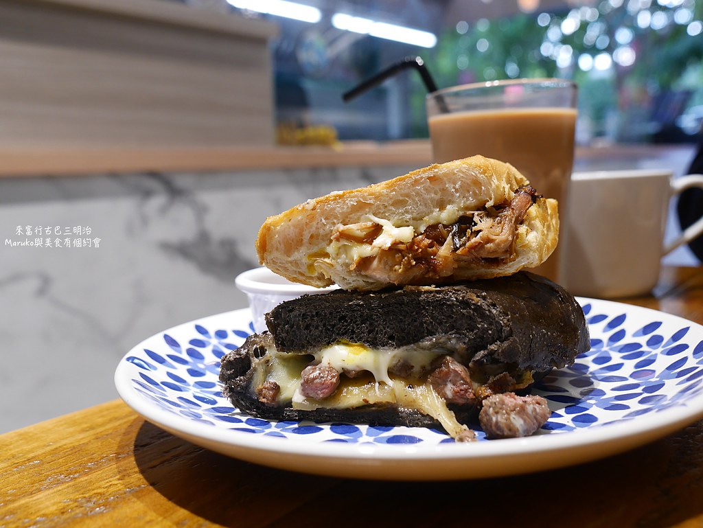 【板橋美食】來富行古巴三明治｜Choice原塊牛排黑可可古巴三明治挑逗你的味蕾 @Maruko(丸子)與美食有個約會
