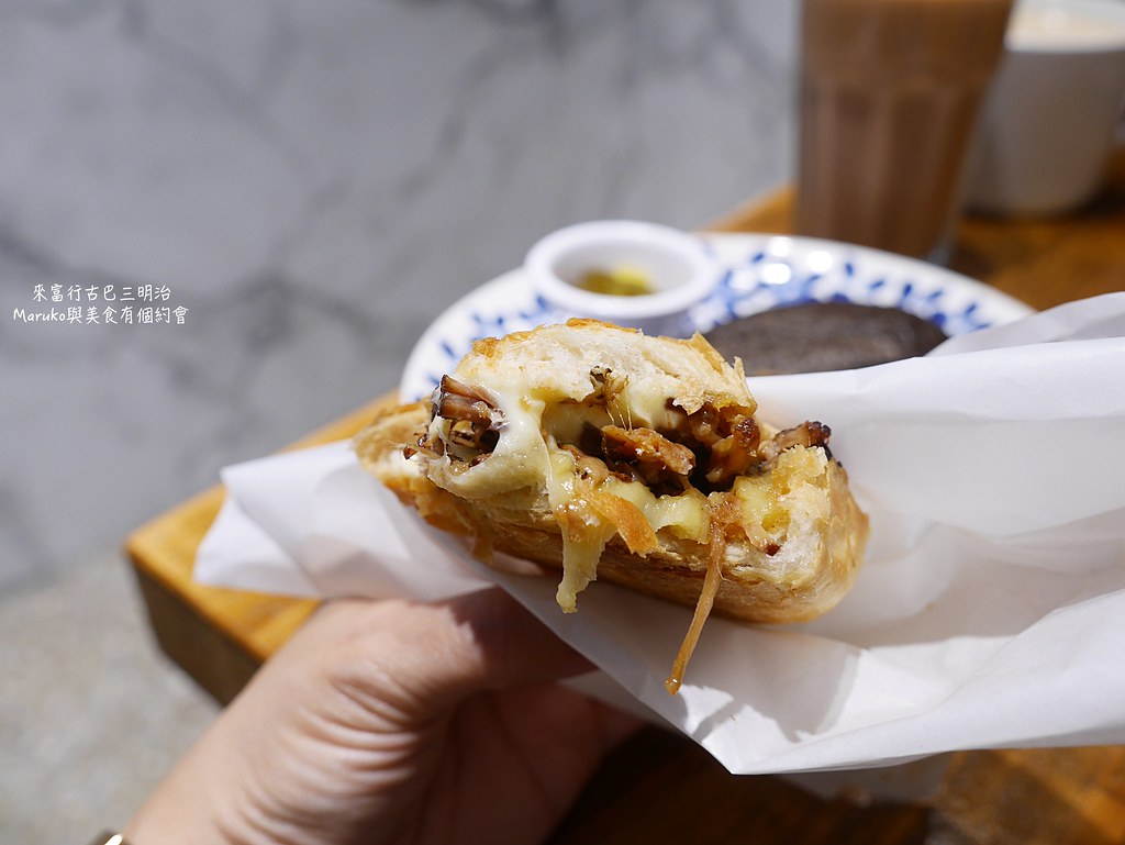 【板橋美食】來富行古巴三明治｜Choice原塊牛排黑可可古巴三明治挑逗你的味蕾 @Maruko(丸子)與美食有個約會