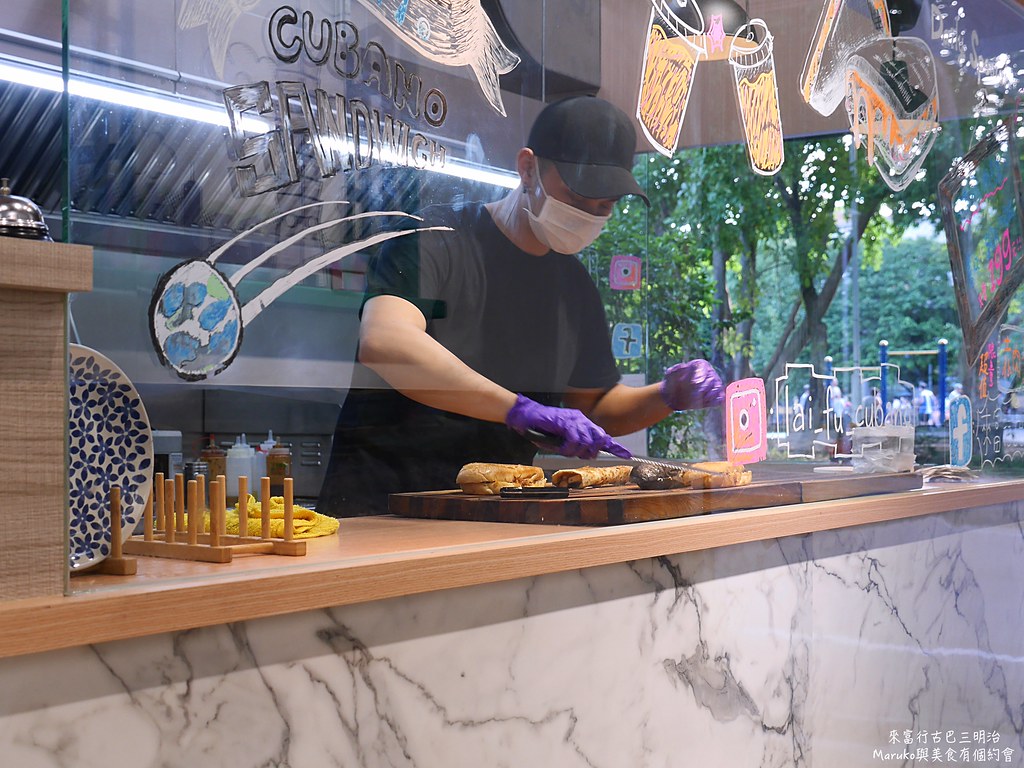 【板橋美食】來富行古巴三明治｜Choice原塊牛排黑可可古巴三明治挑逗你的味蕾 @Maruko(丸子)與美食有個約會
