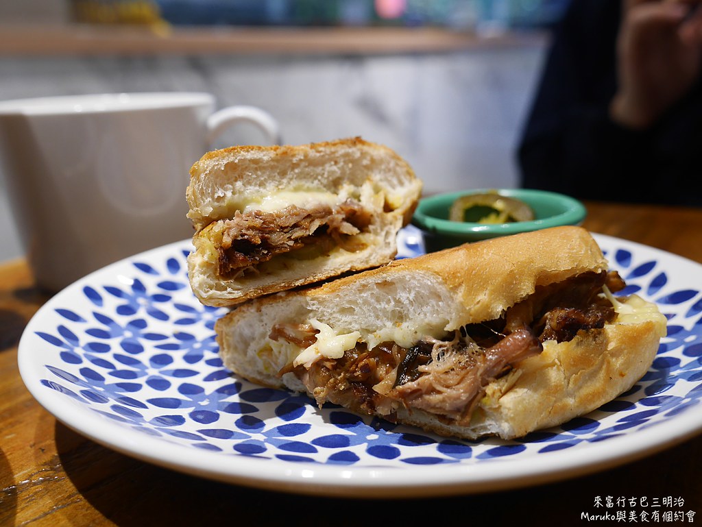 【板橋美食】來富行古巴三明治｜Choice原塊牛排黑可可古巴三明治挑逗你的味蕾 @Maruko(丸子)與美食有個約會