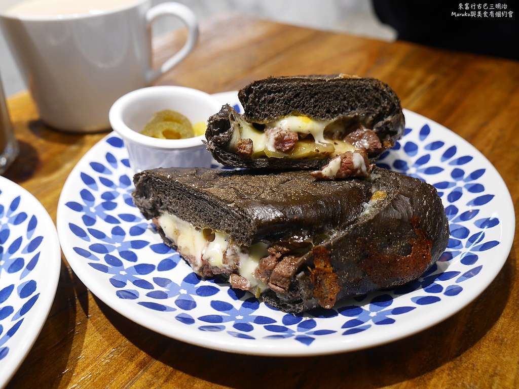 【板橋美食】來富行古巴三明治｜Choice原塊牛排黑可可古巴三明治挑逗你的味蕾 @Maruko(丸子)與美食有個約會