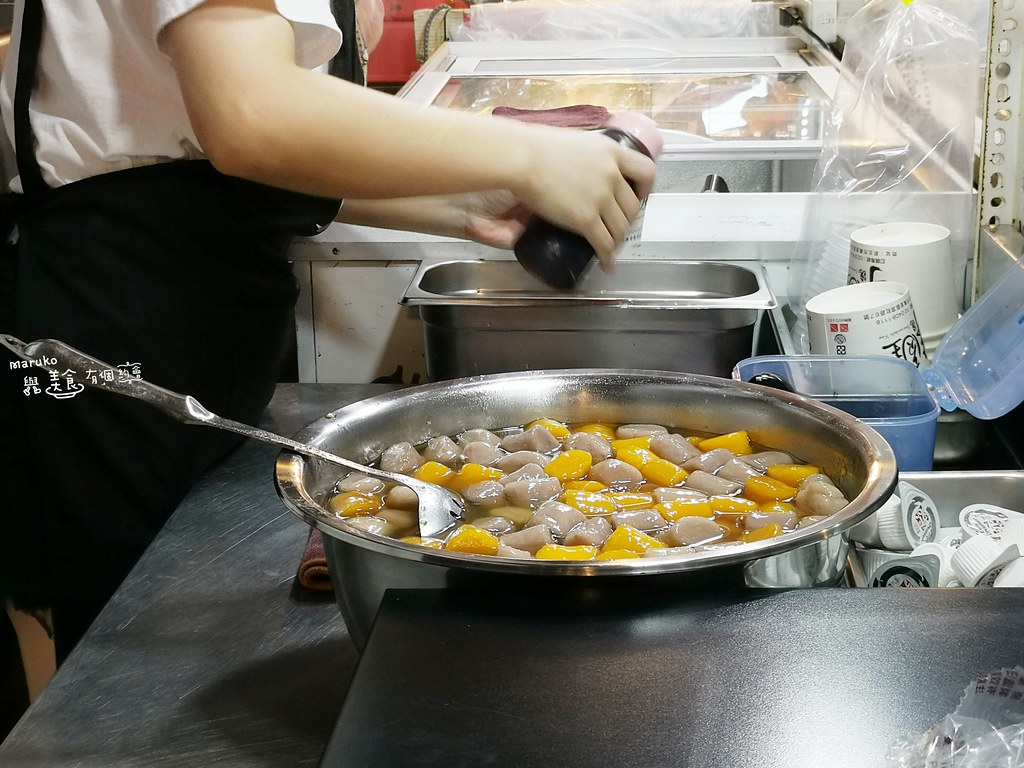 【金山美食】金山芋圓王｜我最大顆！金山老街必吃美食招牌芋圓仙草奶凍 @Maruko(丸子)與美食有個約會