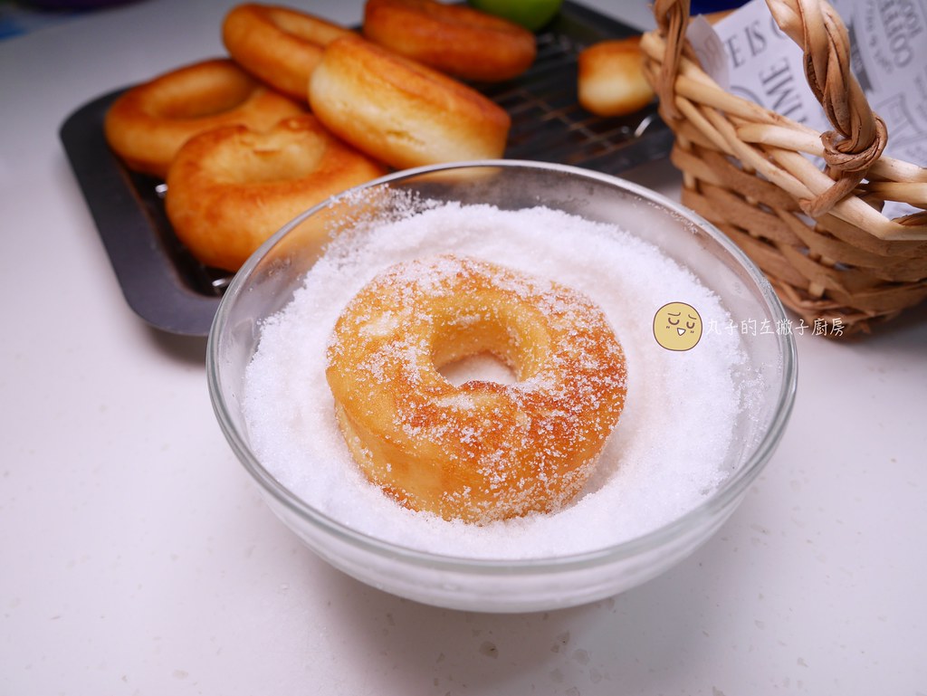 【甜點食譜】中式甜甜圈｜外酥內Q的古早味甜點，糯米粉香氣滿滿超簡單做法！ @Maruko(丸子)與美食有個約會