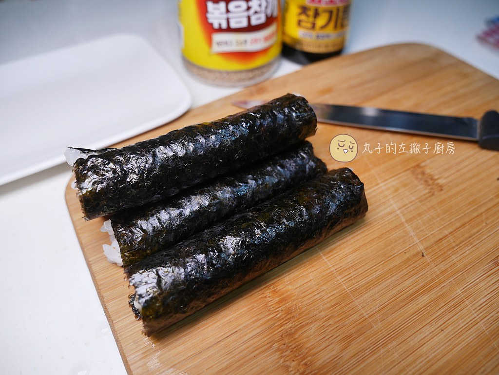 【新手食譜】不用捲簾！忠武海苔飯捲：只要海苔+飯，初學者也能做出道地韓式飯捲 @Maruko(丸子)與美食有個約會