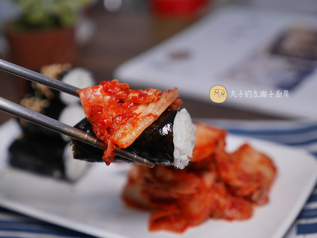 【新手食譜】不用捲簾！忠武海苔飯捲：只要海苔+飯，初學者也能做出道地韓式飯捲 @Maruko(丸子)與美食有個約會