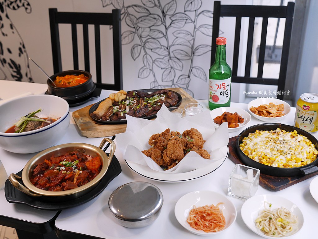【台北】台韓民國食堂｜韓式布帳馬車料理,小菜吃到飽219元起,國父紀念館站韓式餐廳 @Maruko(丸子)與美食有個約會